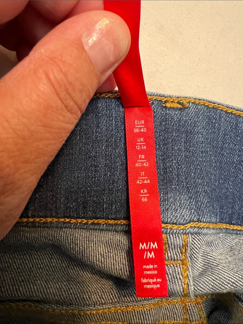 SPANX Wide-Leg High-Rise Jeans Medium Wash Stretch Shaping denim pants medium - Picture 10 of 13
